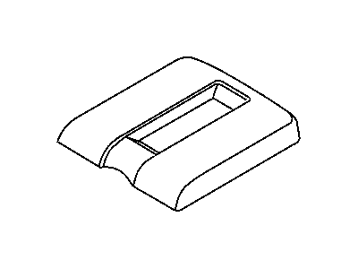 Dodge 1ER001D5AA LID Armrest Bin