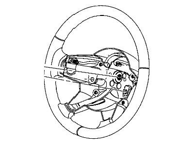 Jeep Commander Steering Wheel - 1KQ351J3AA