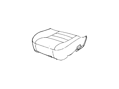 1999 Jeep Wrangler Seat Cushion - PY581AZ