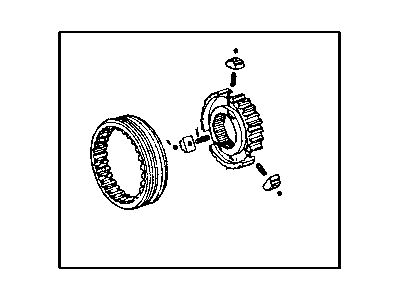 Chrysler 5018965AA SYNCHRONIZER Fifth