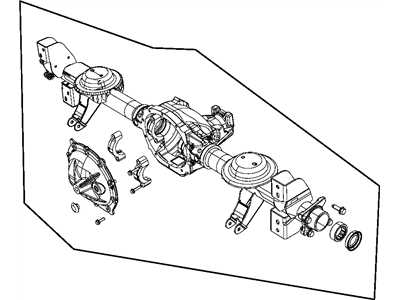 Chrysler 68003661AA HOUSING Axle