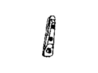 Jeep 55235692 TAPPING PLATE Shoulder Belt