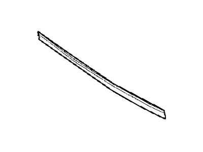 Mopar 55235791AB Weatherstrip B Pillar Secondary