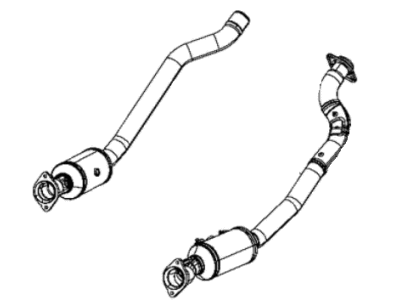 2023 Dodge Durango Catalytic Converter - 68492239AA