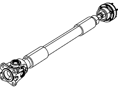 2007 Dodge Nitro Drive Shaft - 52853365AC