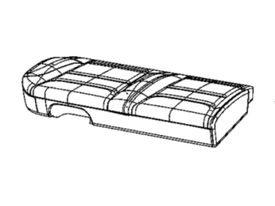 Ram 6ZM68TU6AA COVER Rear Seat Cushion Right