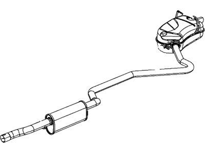 Dodge Journey Catalytic Converter - 68079279AD
