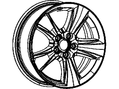 Jeep Compass Spare Wheel - 1JX82SZ0AC
