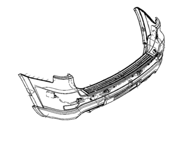 2020 Jeep Grand Cherokee Bumper - 68334984AB
