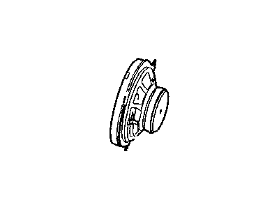 Dodge 56020372 SPEAKER 5.25" Rear
