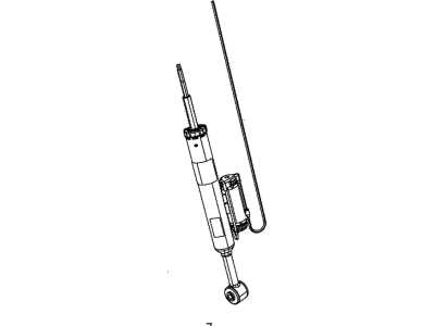 Dodge 68240673AA HARNESS Shock Absorber