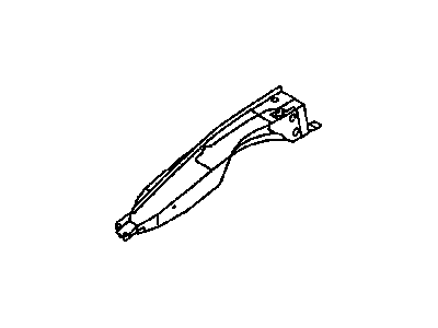Chrysler MR392167 FRAME Fender Shield