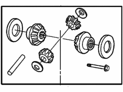 Ram 68216941AA GEAR KIT Center Differential