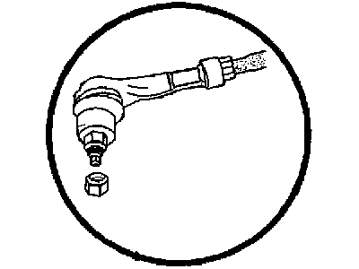 Mopar 4762861AA Outer Tie Rod