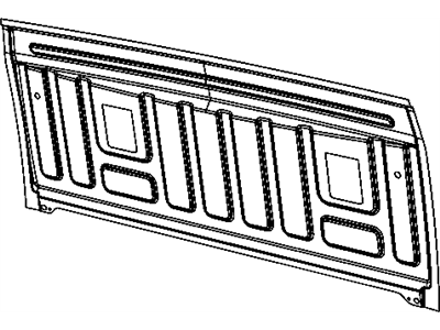 Ram 68189067AB PANEL Cab Back