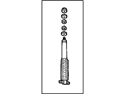 Jeep 4886533AI SHOCK ABSORBER PACKAGE Suspension Front