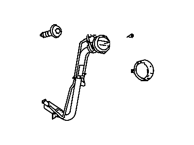 Dodge 68013499AA TUBE Fuel Filler