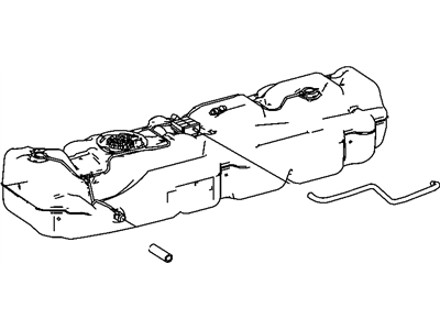 Dodge 68013486AA TANK Fuel
