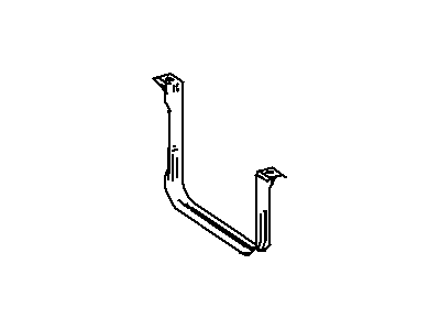 Dodge 68013514AA STRAP Fuel Tank