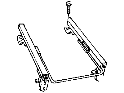Jeep 5014595AA ADJUSTER Manual Seat