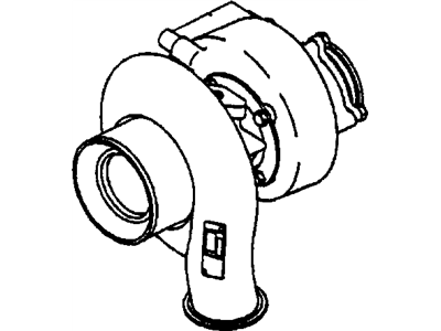 Dodge 5017787AD TURBOCHARGER