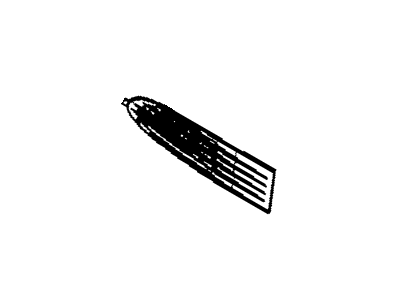 Dodge 5178287AA PLUG Fog Lamp Hole
