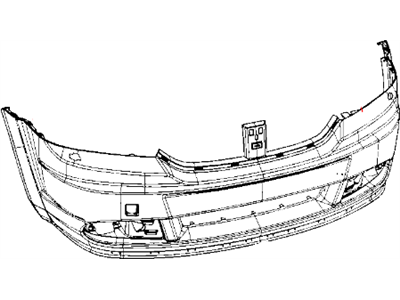 Dodge Journey Bumper - 68034179AE