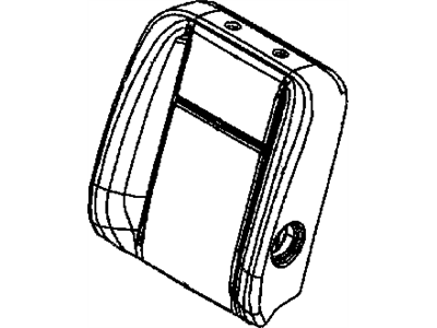 Dodge 1FJ871D5AA COVER Front Seat Back