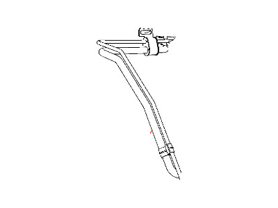 Jeep Compass A/C Hose - 5058896AD
