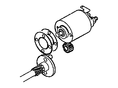 Dodge Colt Starter Solenoid - MD618581