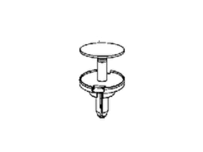 Mopar 68463254AA Pin Retainer Top Of Grille To Sight Panel