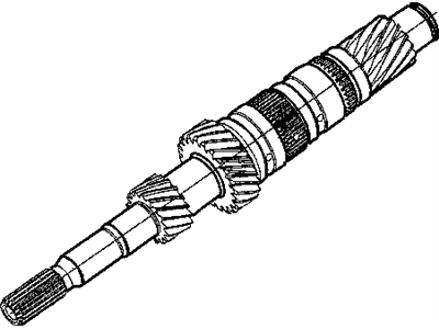 Chrysler 5083887AA SHAFT Input