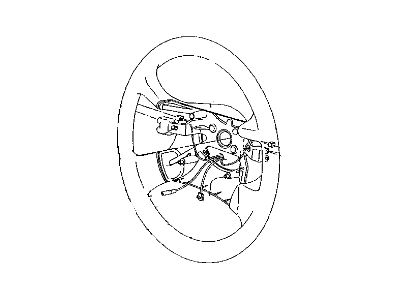 Chrysler Steering Wheel - QY07LAZAA