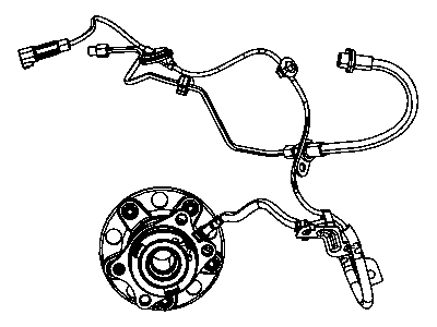 Jeep Compass Brake Line - 68038280AA