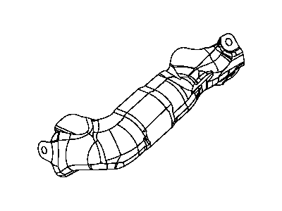 Jeep Exhaust Heat Shield - 68229383AA