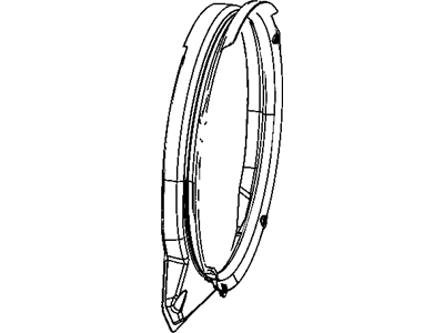 Dodge 55056985AB SHROUD Fan