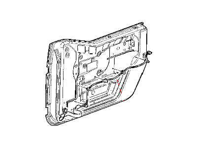 Jeep 68066015AD WIRING Front Door