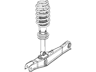 2009 Dodge Journey Shock Absorber - 4766958AB