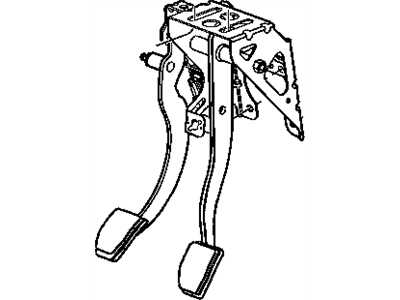 Chrysler 5085247AA PEDAL Clutch