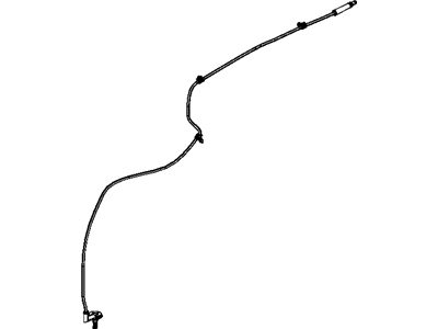 Mopar 68088803AB Reservoir Hose, Front