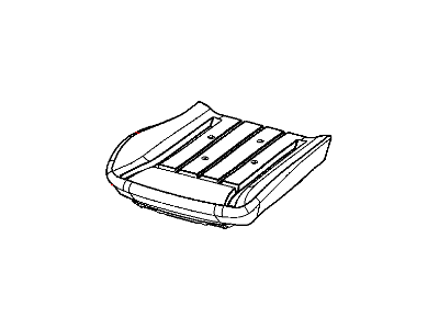 Chrysler 1LL531J1AA COVER Front Seat Cushion