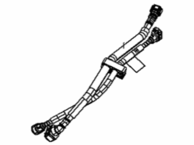 Jeep 68155177AC TUBE Fuel Supply and Return