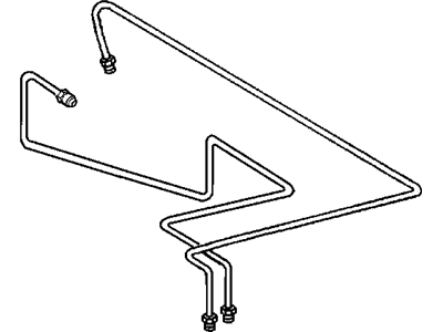 Chrysler 5133736AA TUBE Master Cylinder to HCU