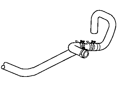 Mopar 4596574AC Hose Heater Return