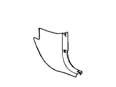 Jeep 5HQ14ZJ3AF PANEL Cowl Side Trim