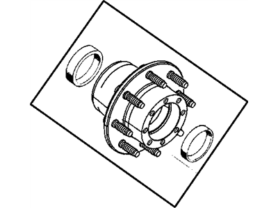 Mopar 52009735AA Rotor Hub