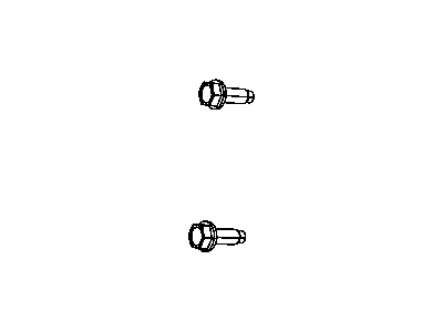 Jeep 6508668AA BOLT AND WASHER Hex Head M14x2.00x45.00