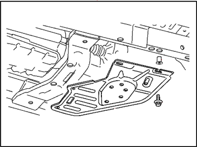 Mopar 82209455 Plate Package Skid - Transfer Case