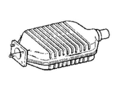 1994 Jeep Wrangler Catalytic Converter - E0015773