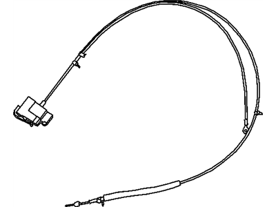 Dodge 5183225AA CABLE Recliner 40% Left Hand Cable